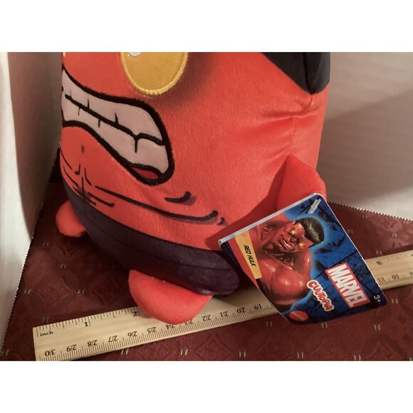 Marvel Red Hulk Chibi Plush Toy 11" - Picture 5 of 6